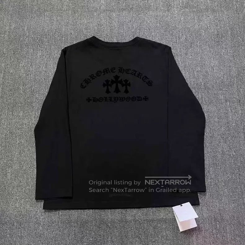 Chrome Hearts CHROME HEARTS Size M Three crosses, black long sleeves. Size US M / EU 48-50 / 2 - 2 Thumbnail