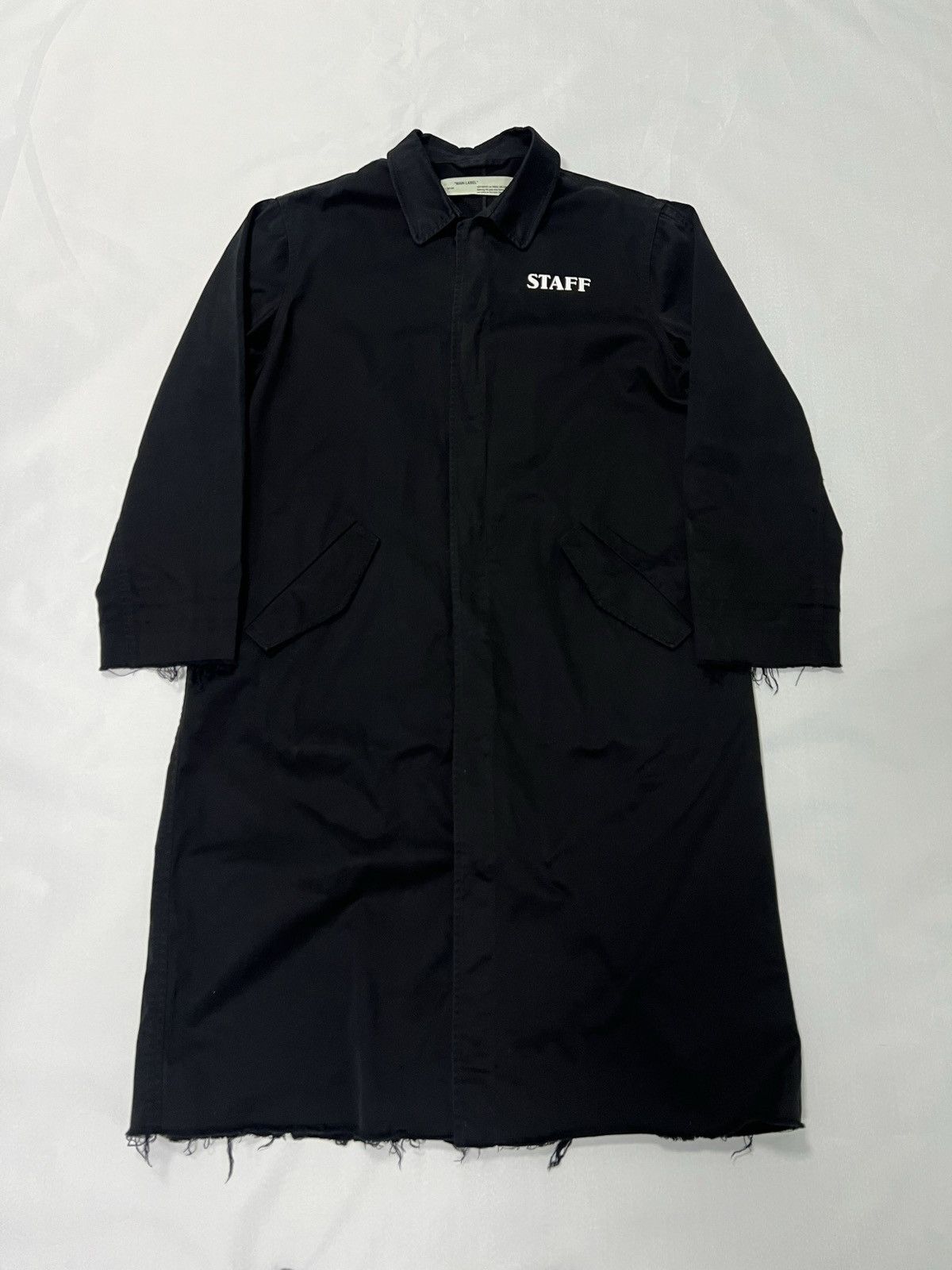 Off-White OFF-WHITE STAFF UNIFORM JACKET Size US S / EU 44-46 / 1 - 1 Preview