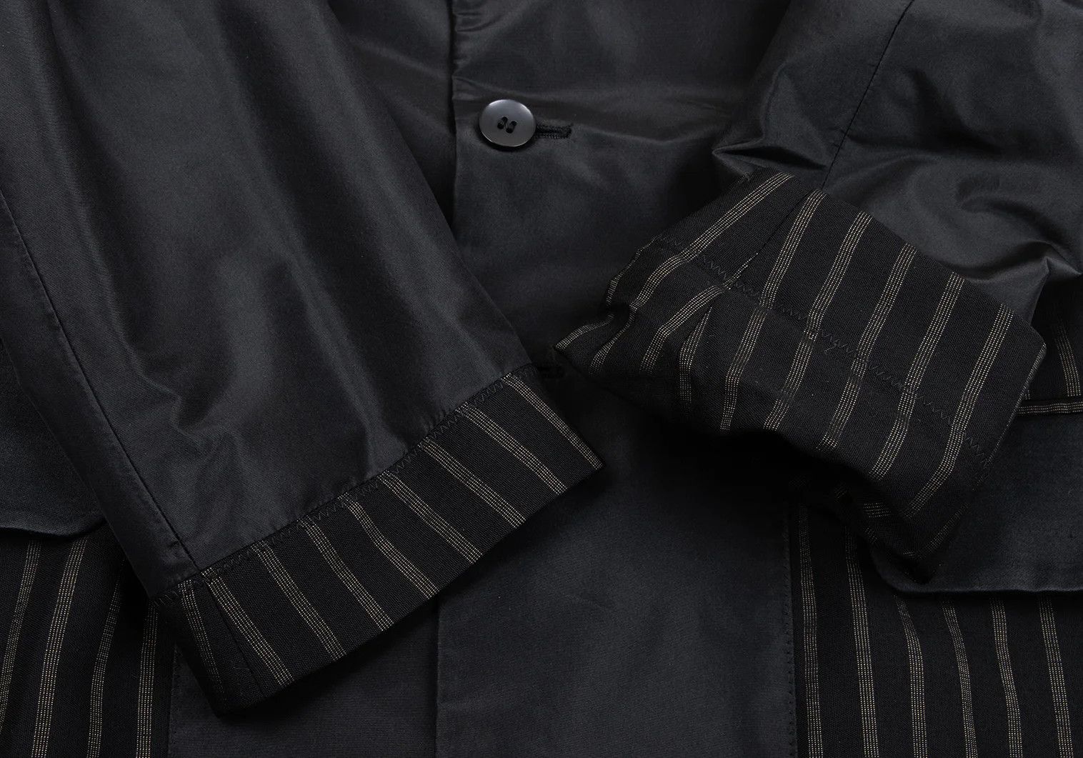 Jean Paul Gaultier Inside-Out Striped Jacket in Black Size 48 Size US M / EU 48-50 / 2 - 7 Thumbnail