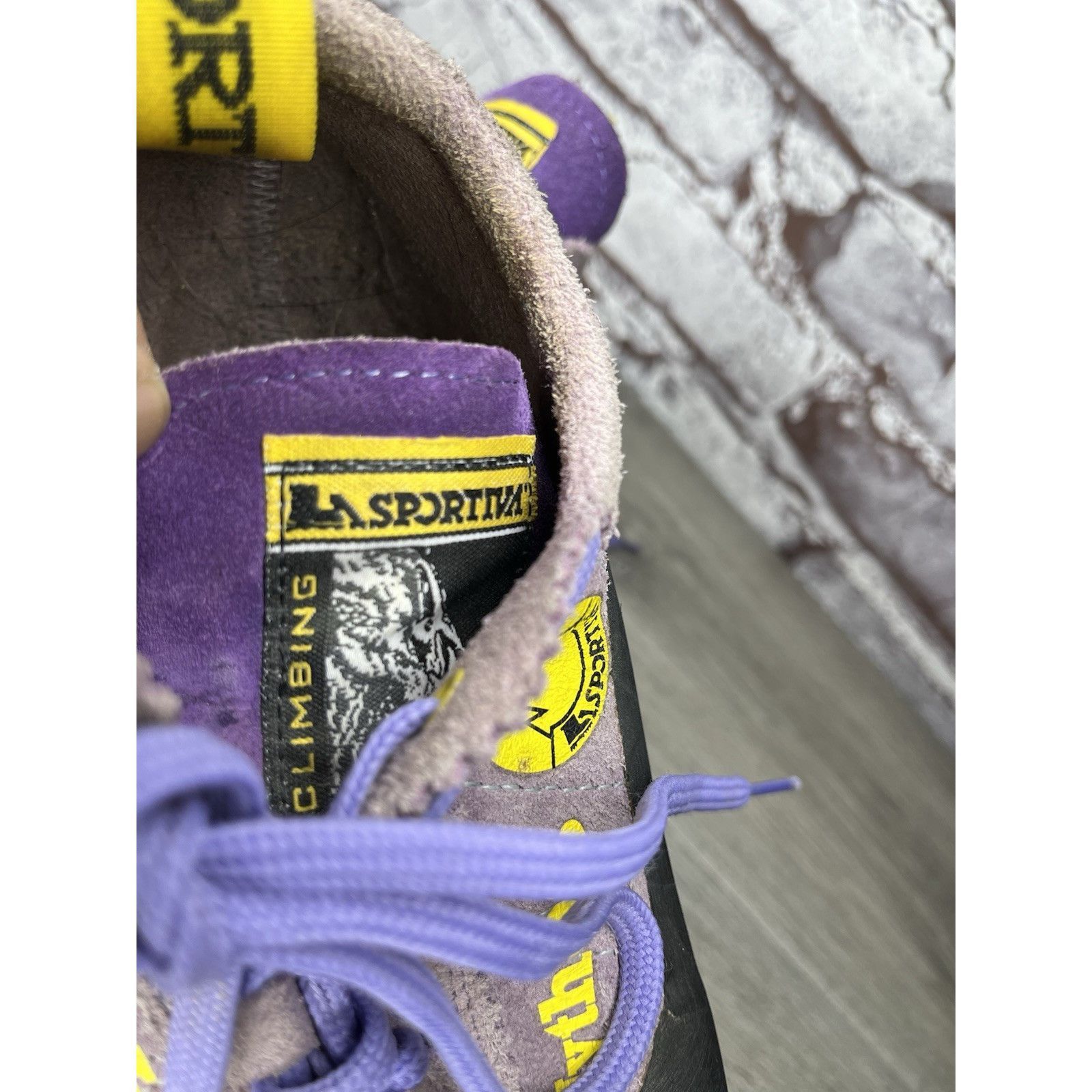 La Sportiva La Sportiva Mythos Climbing Shoes Purple Rock Climb Sneakers Size US 9 / EU 42 - 8 Thumbnail