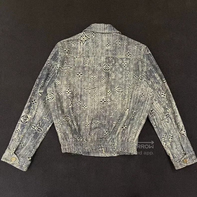 Louis Vuitton Louis Vuitton Full print denim jacket Size US S / EU 44-46 / 1 - 2 Thumbnail
