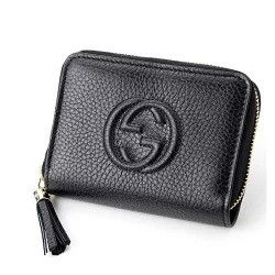 Gucci Wallet Fringe Loud Zip Compact Wallet