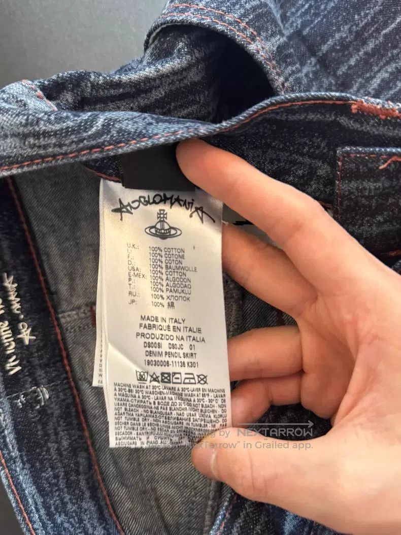 Vivienne Westwood Vivienne Westwood Denim gathered mini skirt Size 25" / US 0 / IT 36 - 6 Thumbnail