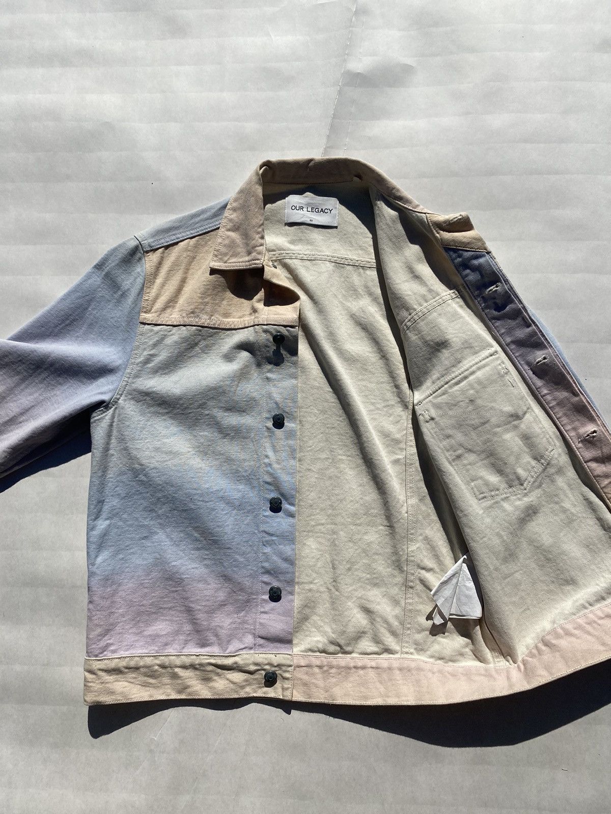 Our Legacy Our Legacy “Dawn” Rainbow Jean Jacket, SS14 Size US M / EU 48-50 / 2 - 3 Thumbnail