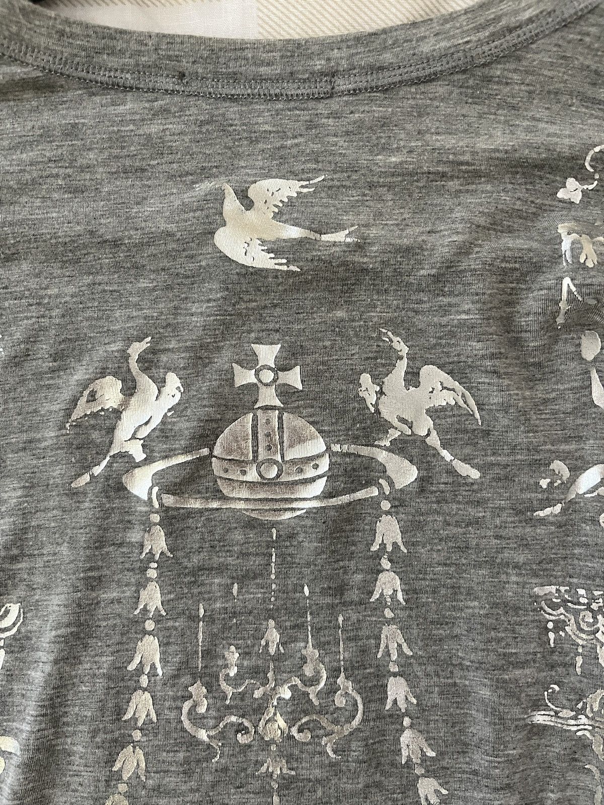 Vivienne Westwood Vivienne Westwood vintage grey/silver long sleeve detailed Size XS / US 0-2 / IT 36-38 - 4 Thumbnail