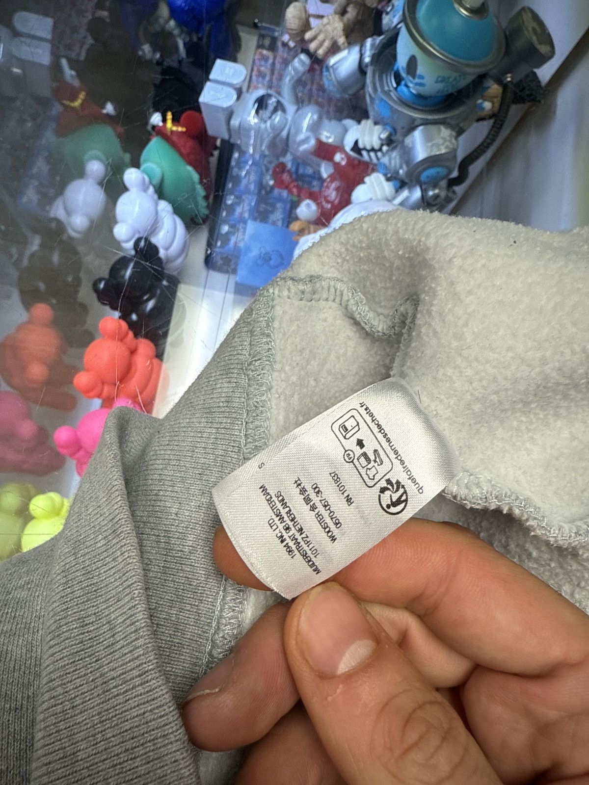 Supreme Supreme love stronger than hoodie grey medium Size US M / EU 48-50 / 2 - 3 Thumbnail