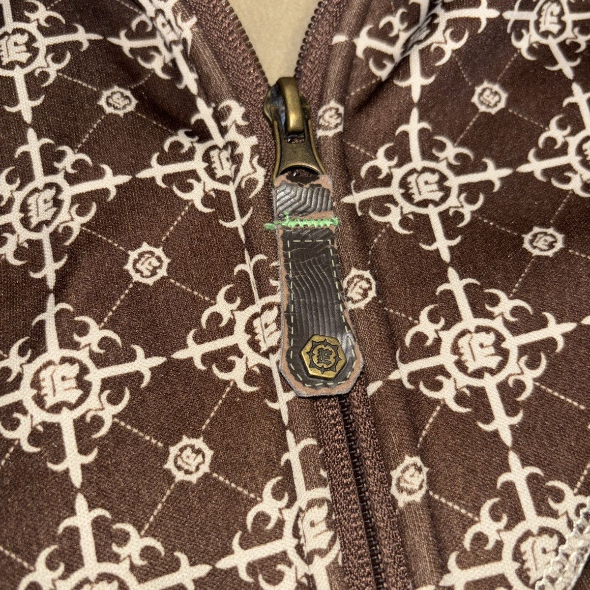 Designer × Empyre Empyre Brown Zip Up Hoodie Size Medium Zipper Pockets Size US M / EU 48-50 / 2 - 6 Thumbnail
