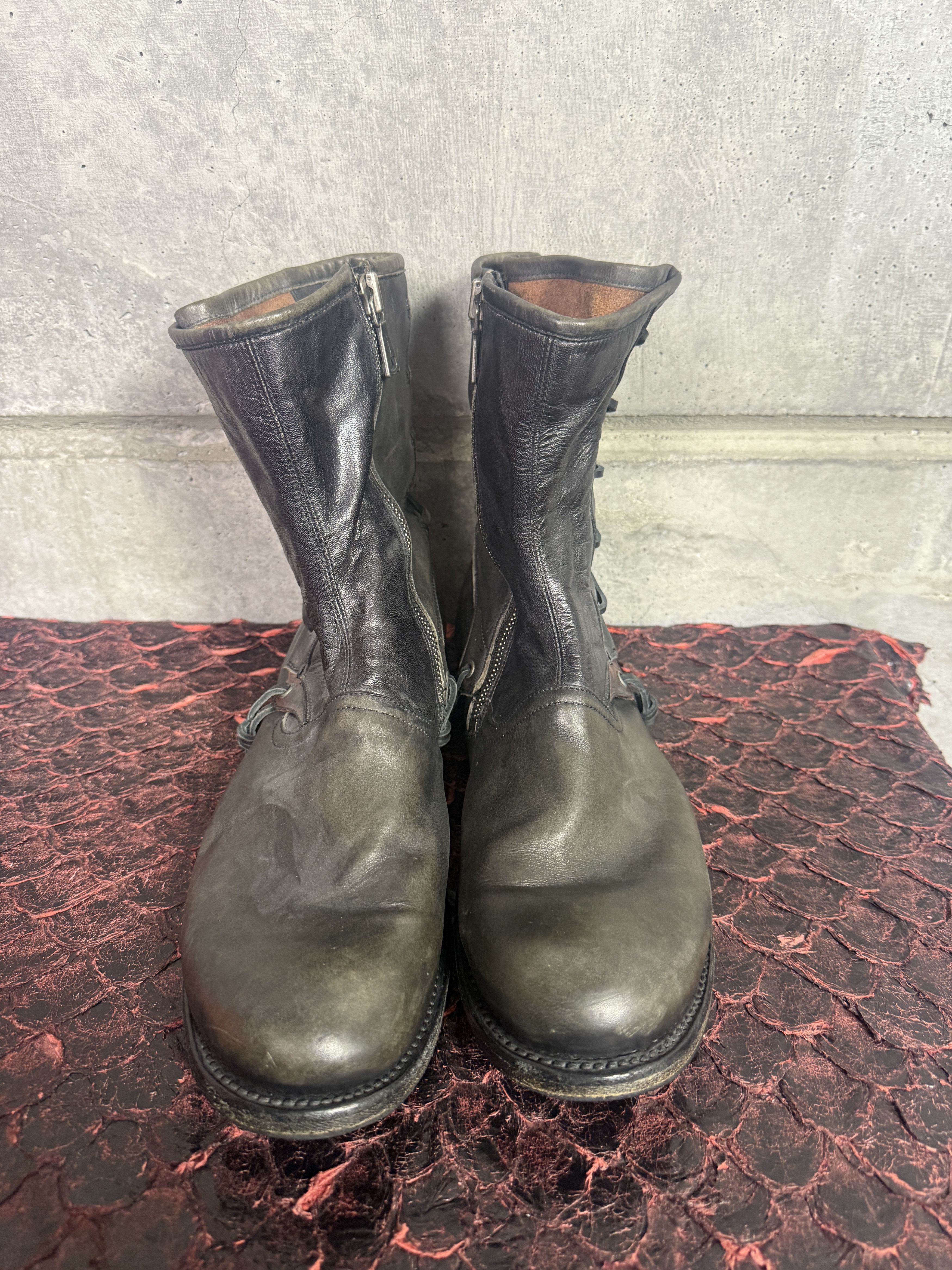 John Varvatos John Varvatos Laced Engineer Boots Size US 13 / EU 46 - 5 Thumbnail
