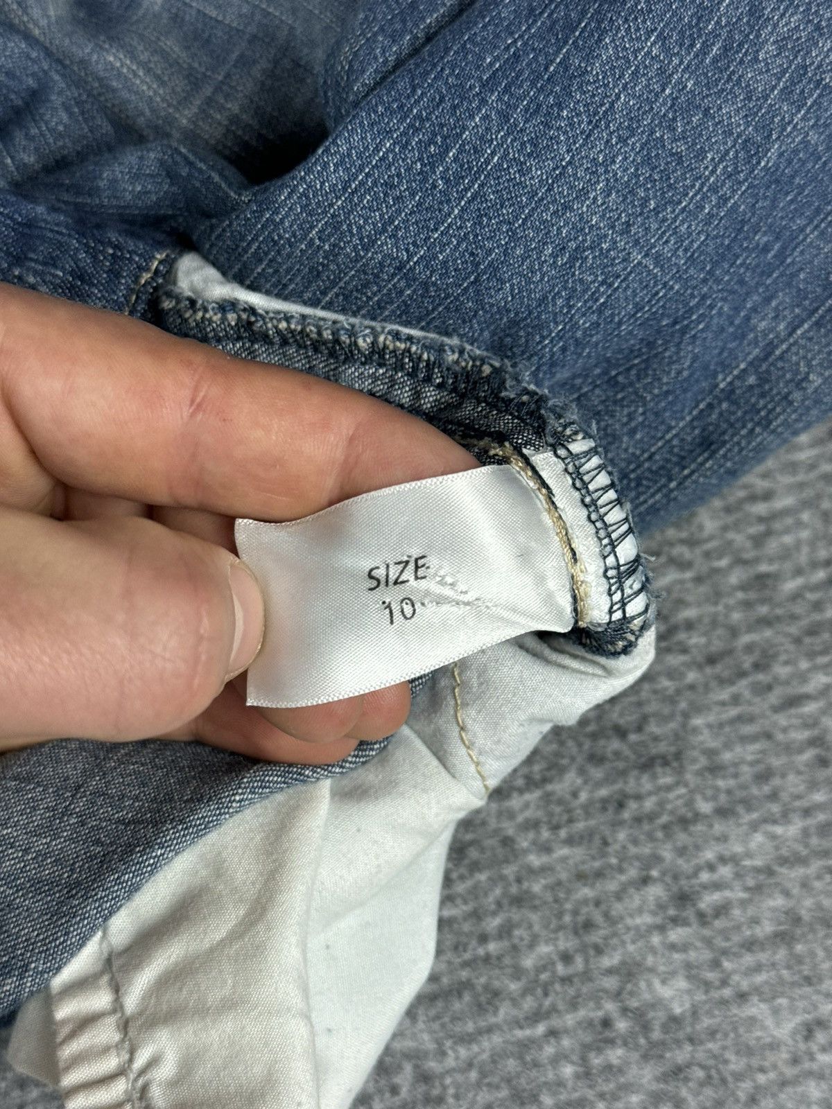 Japanese Brand Vintage Japanese brand Baggy denim y2k Size 35" - 10 Thumbnail