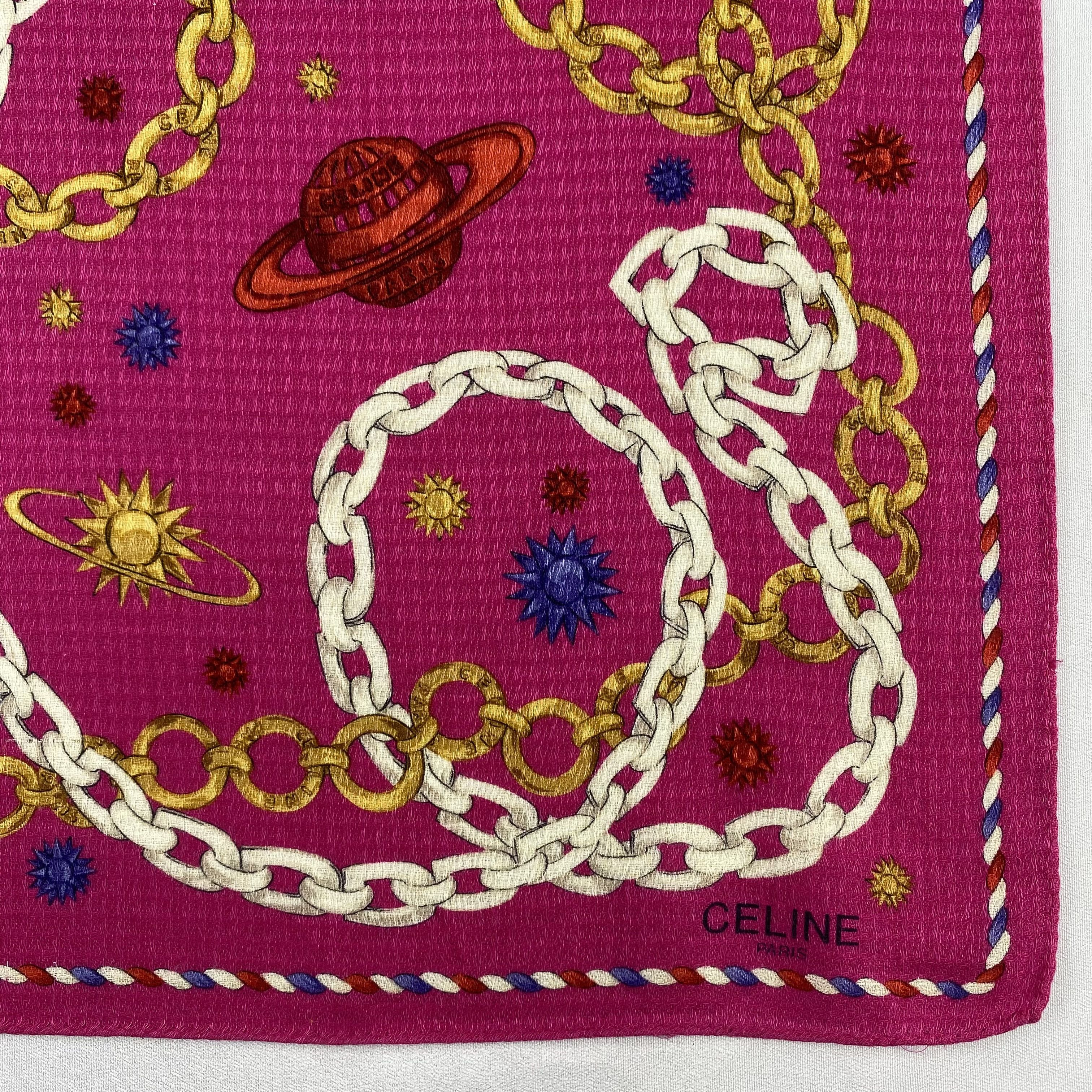 Celine Celine Handkerchief / Bandana / Neckerchief C890 Size ONE SIZE - 5 Thumbnail