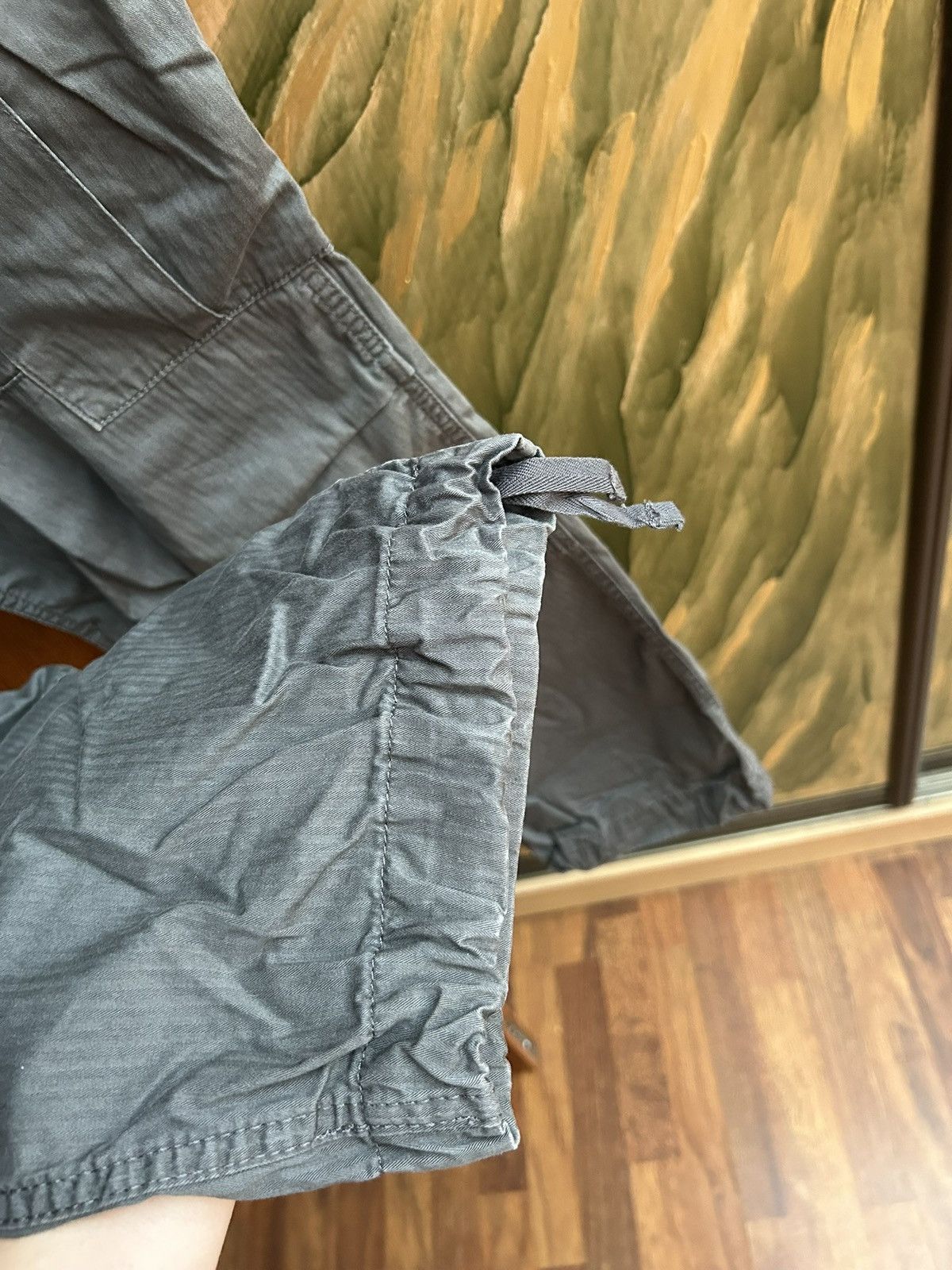 Carhartt Vintage Carhartt Cotton Twill Gray Cargo Pants Size 33x32 Size US 33 - 6 Thumbnail