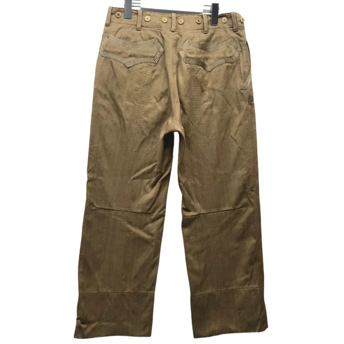 Number (N)ine SS09 "The Lonesome Heroes" Stitched Western Pants Size US 31 - 2 Thumbnail