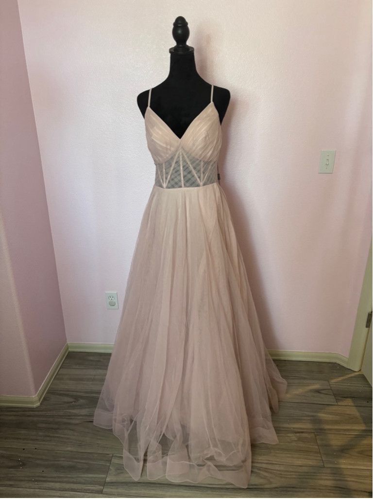 Other Women's La Femme Dusty Mauve Prom Dress Size 8 Size M / US 6-8 / IT 42-44 - 5 Thumbnail