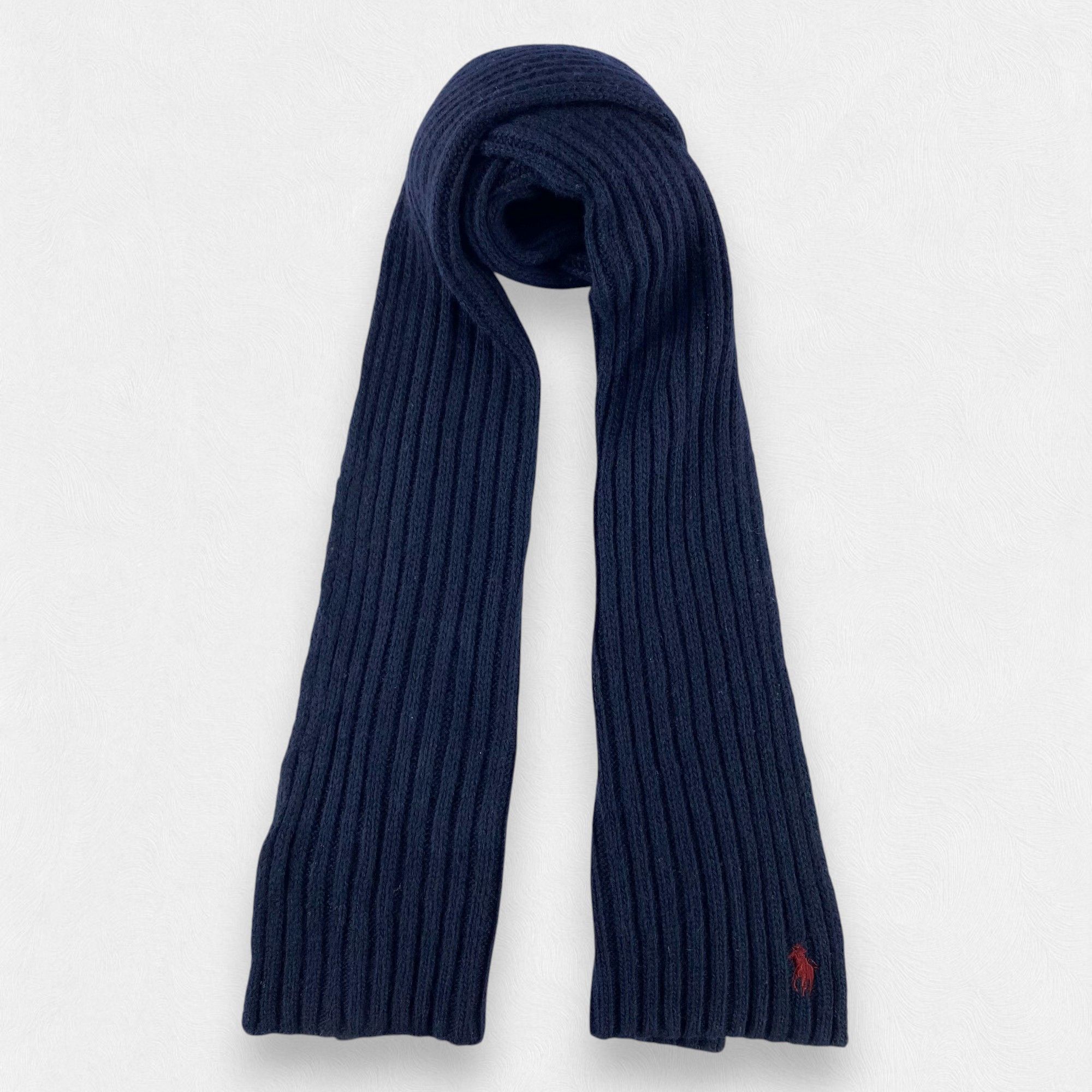 Polo Ralph Lauren Polo Ralph Lauren Scarf Neck Wrap Wool Knit Muffler Size ONE SIZE - 1 Thumbnail