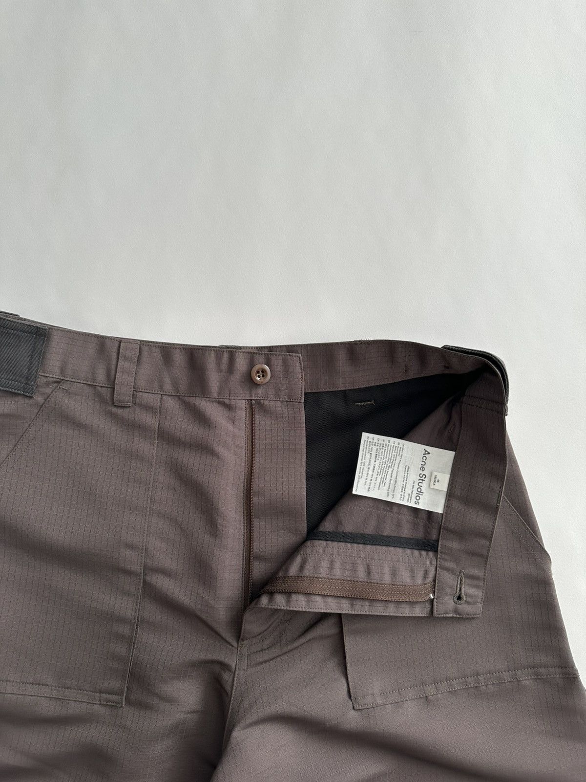 Acne Studios Acne Studios Wide Ripstop Cargo Work Pants Size US 30 / EU 46 - 11 Thumbnail
