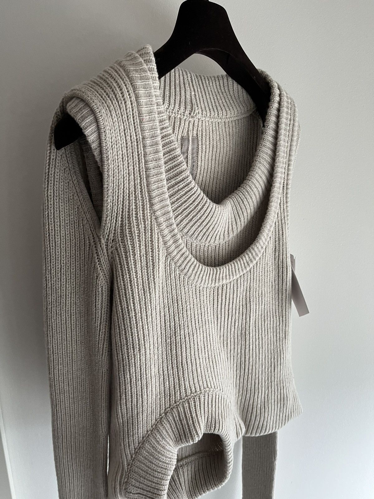 Rare Brand New Rick Owens Gethsemane FW 2021 Runway Sweater