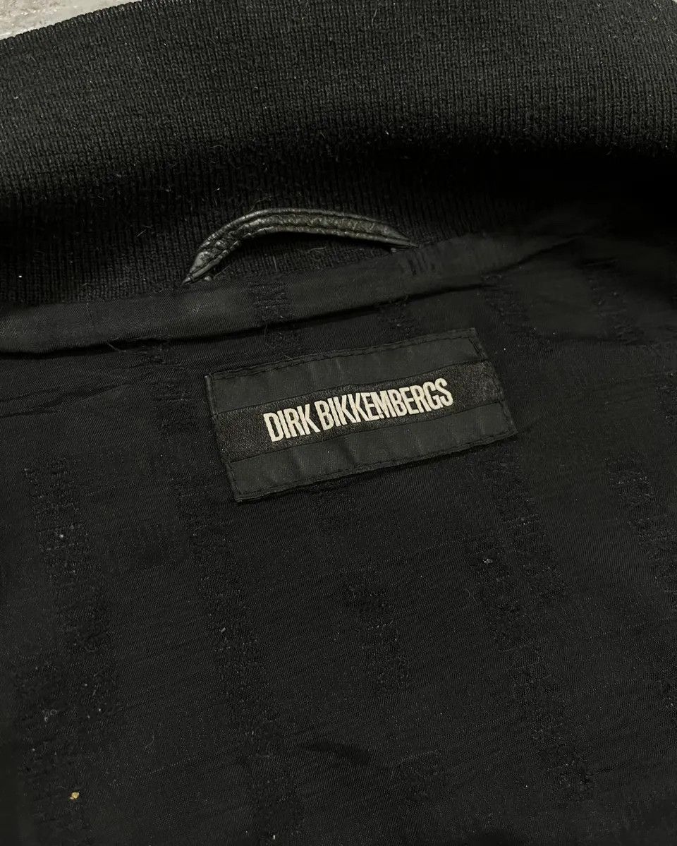 Dirk Bikkembergs 2010s Dirk Bikkembergs Black Faded Leather Jacket Size US L / EU 52-54 / 3 - 10 Thumbnail
