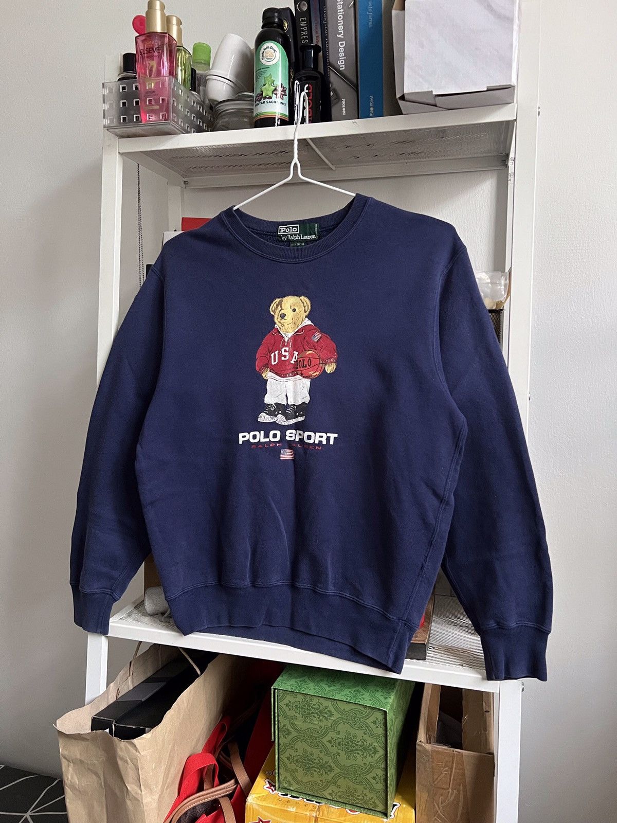 Polo Ralph Lauren BEST OFFER ! VINTAGE 🔥 Polo Bear USA Ralph Lauren 🔥 Size M / US 6-8 / IT 42-44 - 2 Thumbnail