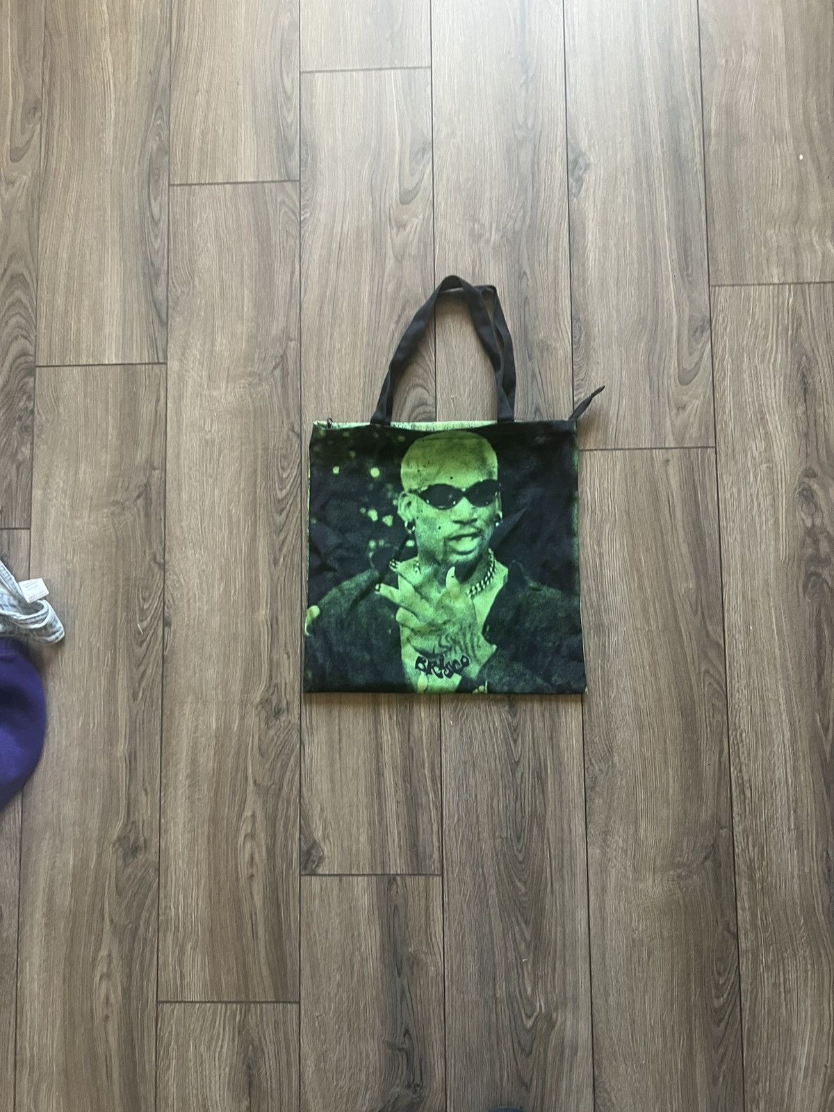 NBA Custom Dennis Rodman Double Sided tote bag Size ONE SIZE - 1 Thumbnail
