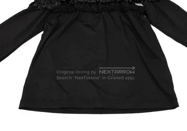 Other Comme Des Garcons Black vintage lace top size S Size S / US 4 / IT 40 - 7 Thumbnail