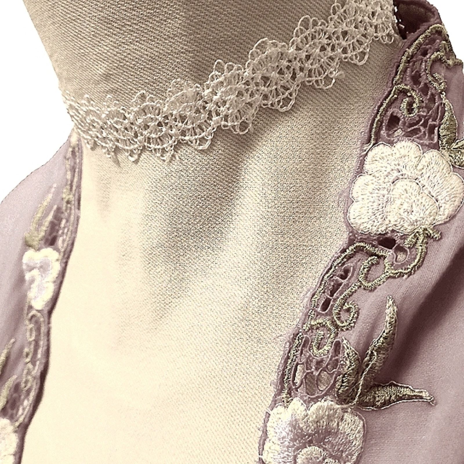 Other Eyelet Lace Choker Necklace WHITE Wedding Bridal Romantic Size ONE SIZE - 5 Thumbnail