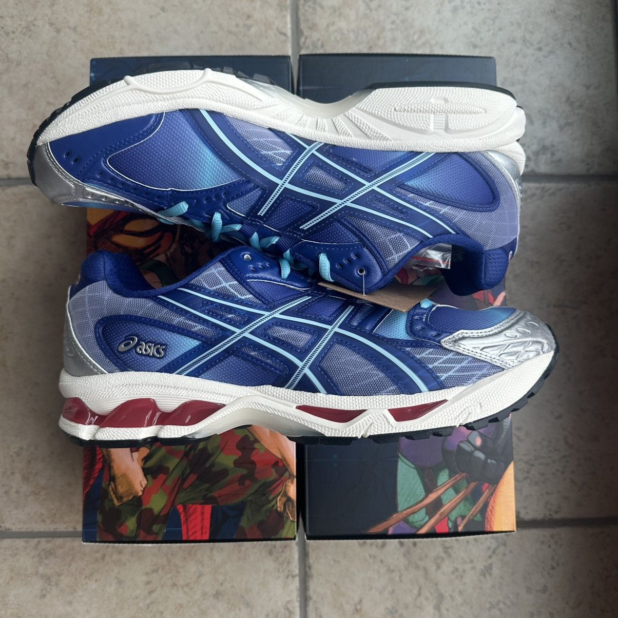 Asics × Kith Kith Marvel vs. Capcom Mega Man ASICS Gel-Nimbus 10.1 Size US 11.5 / EU 44-45 - 1 Thumbnail