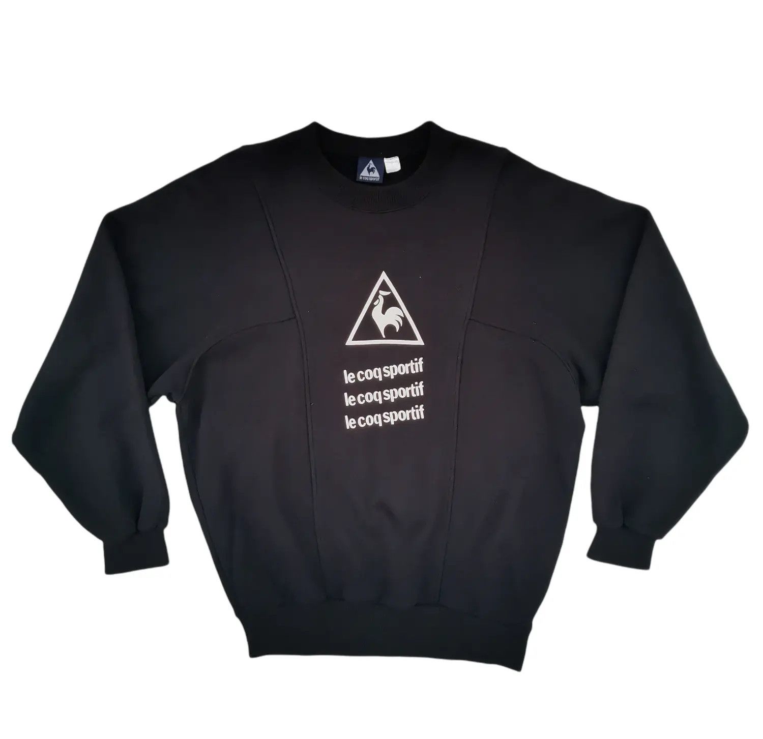 Le Coq Sportif Rare!!! Le Coq Sportif Big Logo Sweatshirt Size US L / EU 52-54 / 3 - 1 Thumbnail