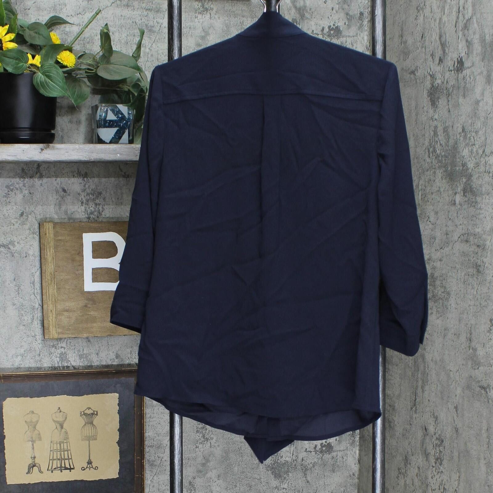 Lands' End Lands' End Blouse 503277-sample 2 Tall Deep Twilight Blue Size XS / US 0-2 / IT 36-38 - 2 Thumbnail