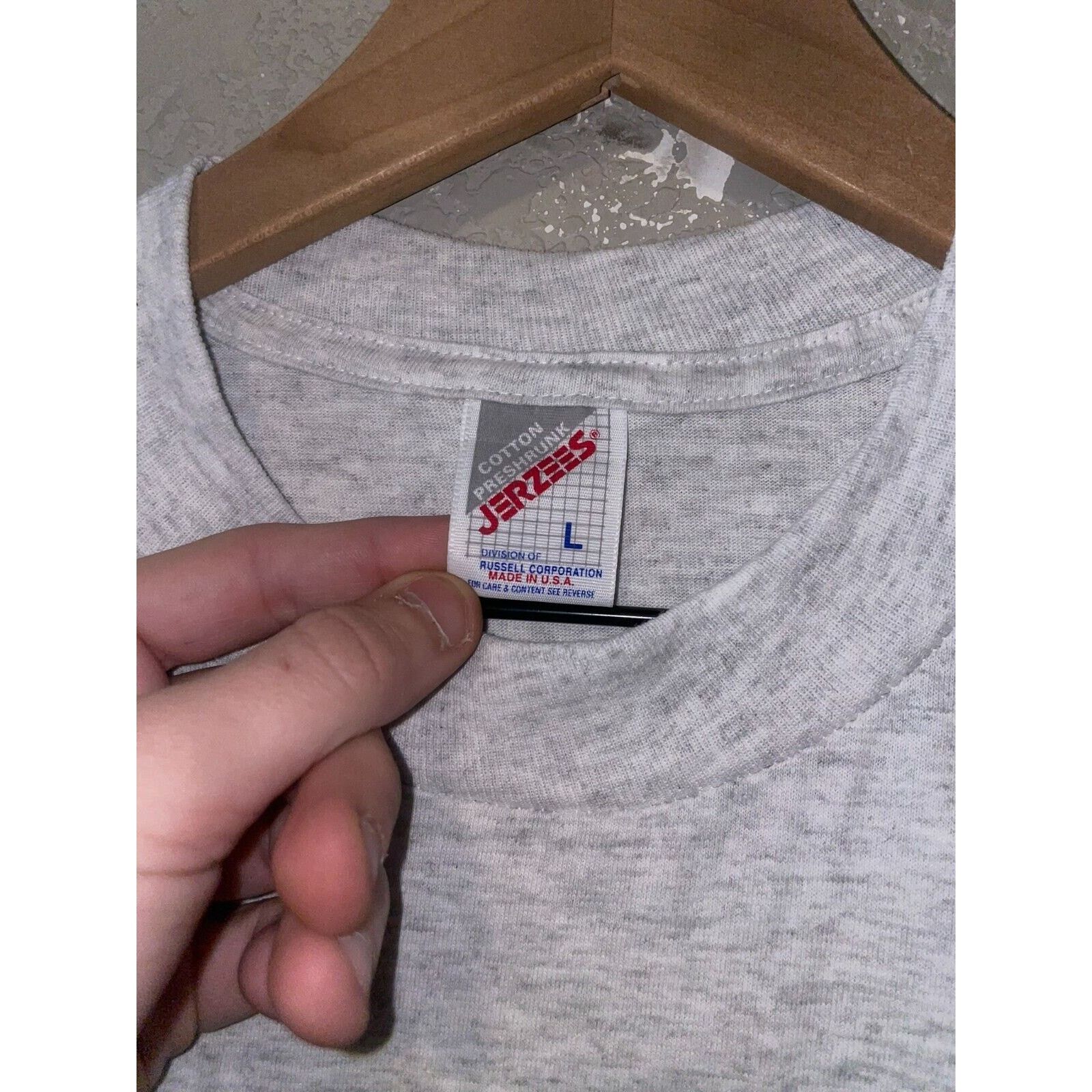 Jerzees Vintage Test Print Shirt Grand Canyon Teton Moose Tee VTG L Size US L / EU 52-54 / 3 - 7 Thumbnail
