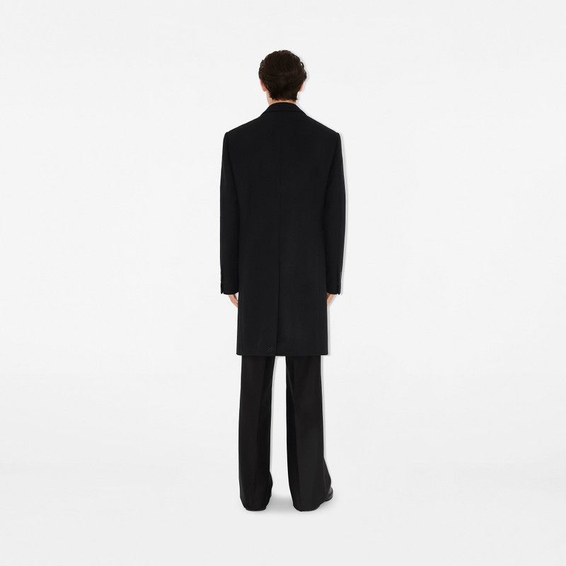 Burberry o1w1db10326 Wool Tailored Coat in Black Size US S / EU 44-46 / 1 - 4 Thumbnail