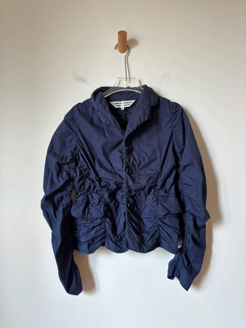 Comme des Garcons Comme des Garçons Ruched Long Sleeve Jacket - dmc Size US S / EU 44-46 / 1 - 1 Thumbnail