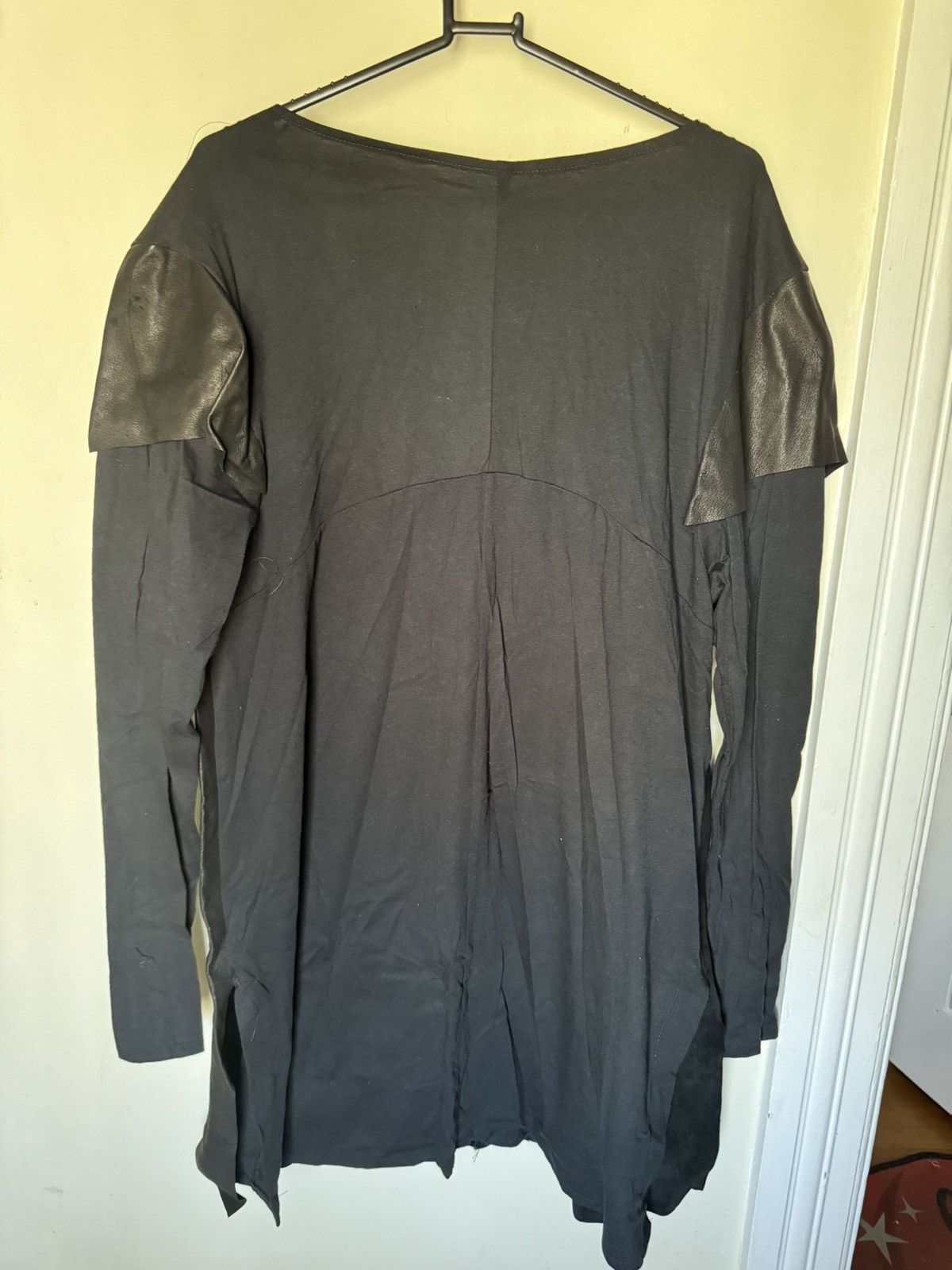 Other Leather Longsleeve tee shirt futuristic Size US XL / EU 56 / 4 - 2 Thumbnail