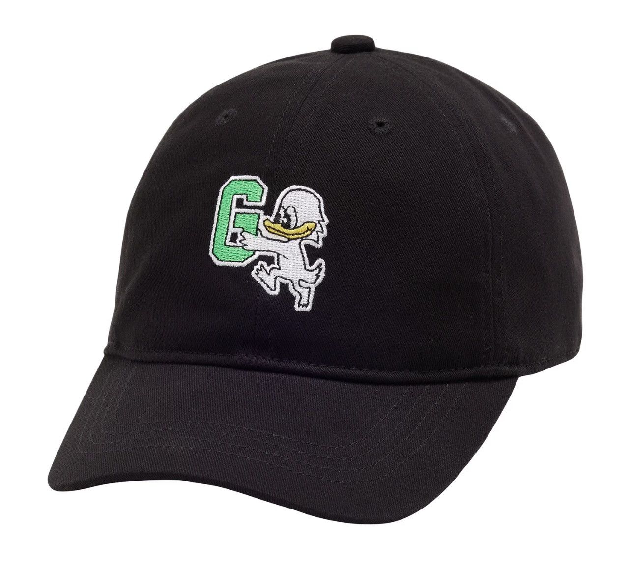 image of Gap Kids Duck 6 Panel In Black Ss24 Hat Adustable