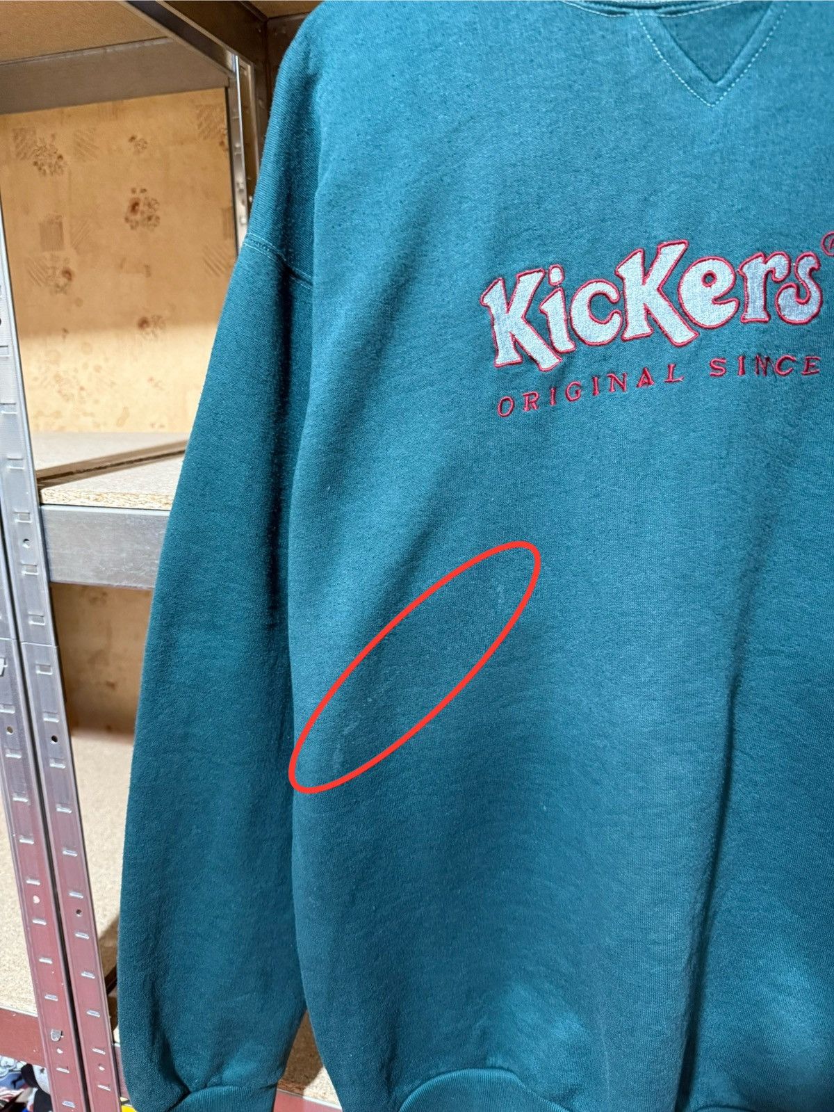 Kickers Vintage 1990’s Kickers Skategang Sweatshirt Y2K Hype Size US XL / EU 56 / 4 - 7 Thumbnail