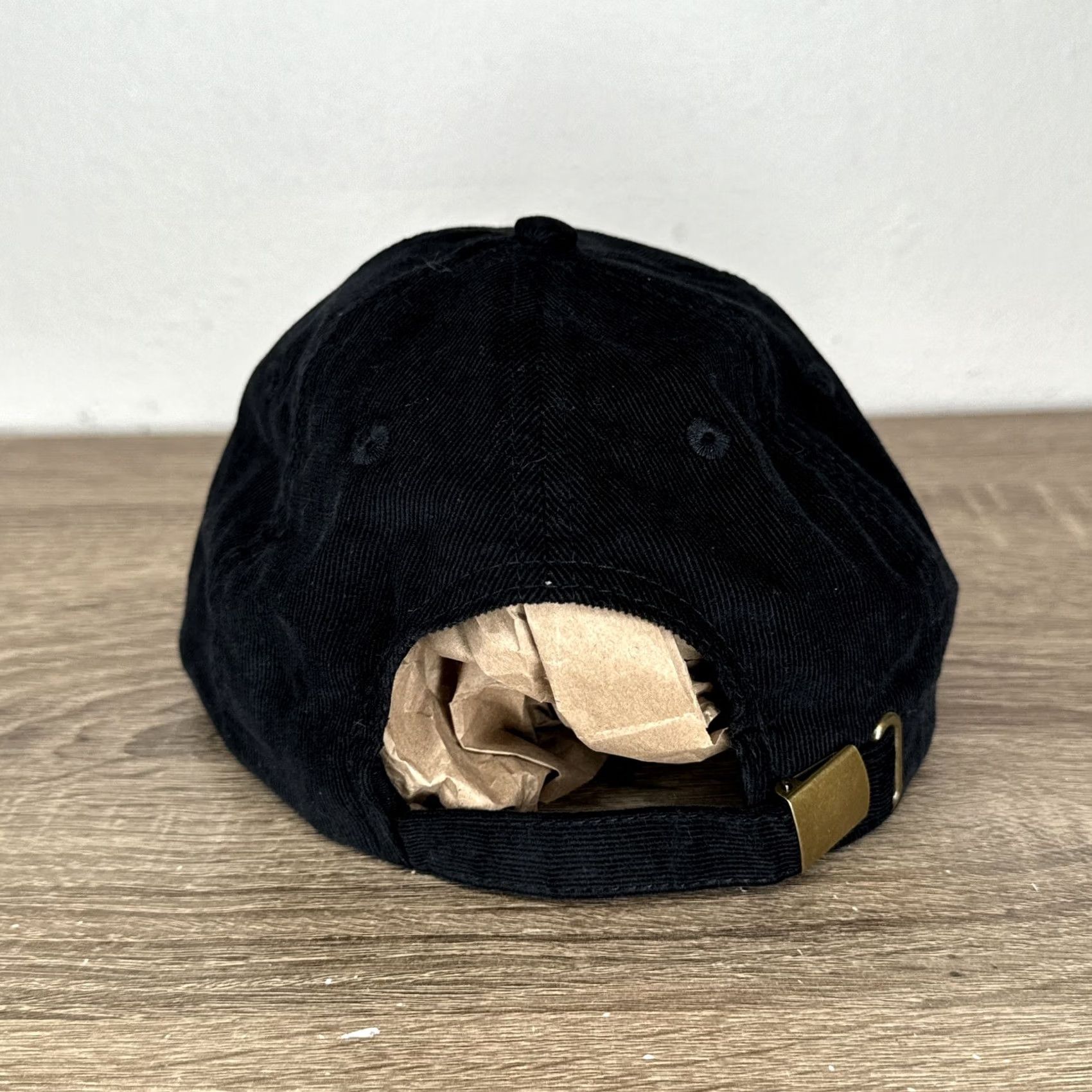 Port Authority Speak No Evil 2024 Horror Movie Promo Corduroy Strapback Hat Black Men One Size Size ONE SIZE - 5 Thumbnail
