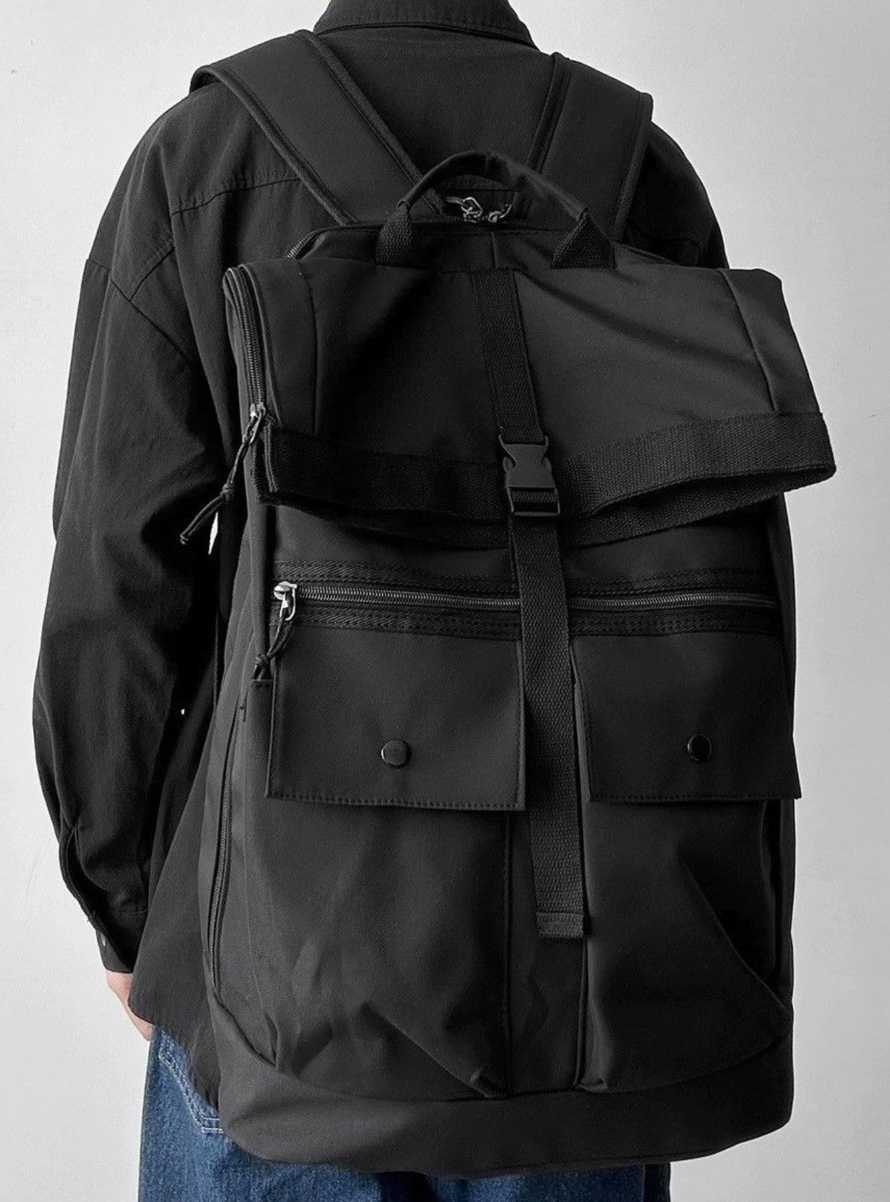 Japanese Brand Outdoor retro fashion backpack big bag Size ONE SIZE - 1 Thumbnail