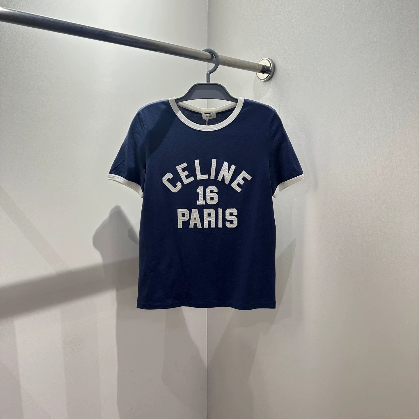 Celine Celine Classic Logo Short Sleeve T-shirt XS may290 Size XS / US 0-2 / IT 36-38 - 1 Thumbnail