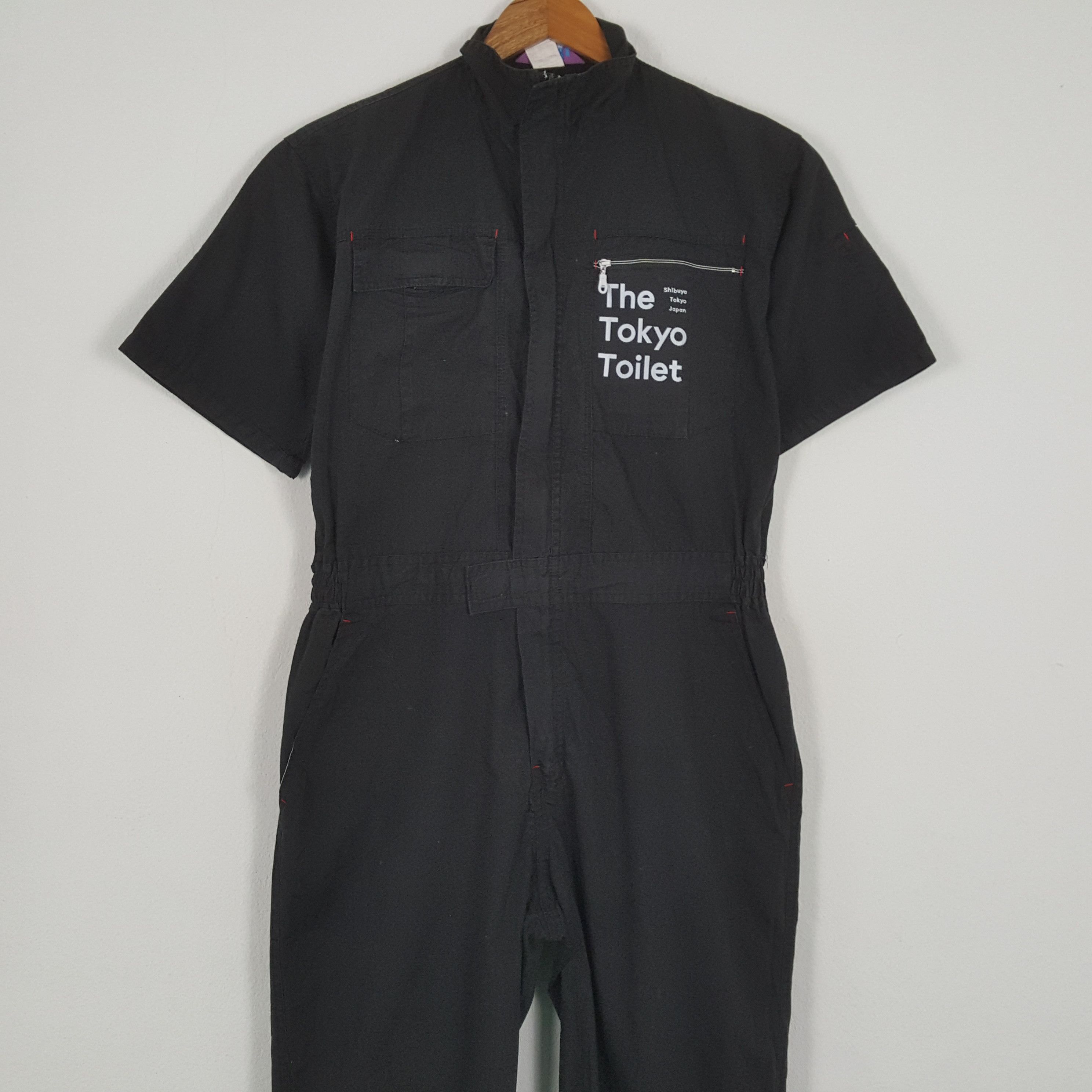 Japanese Brand × Vintage Vintage THE TOKYO TOILET Japanese Fashion Style Coverall Size US L / EU 52-54 / 3 - 5 Thumbnail