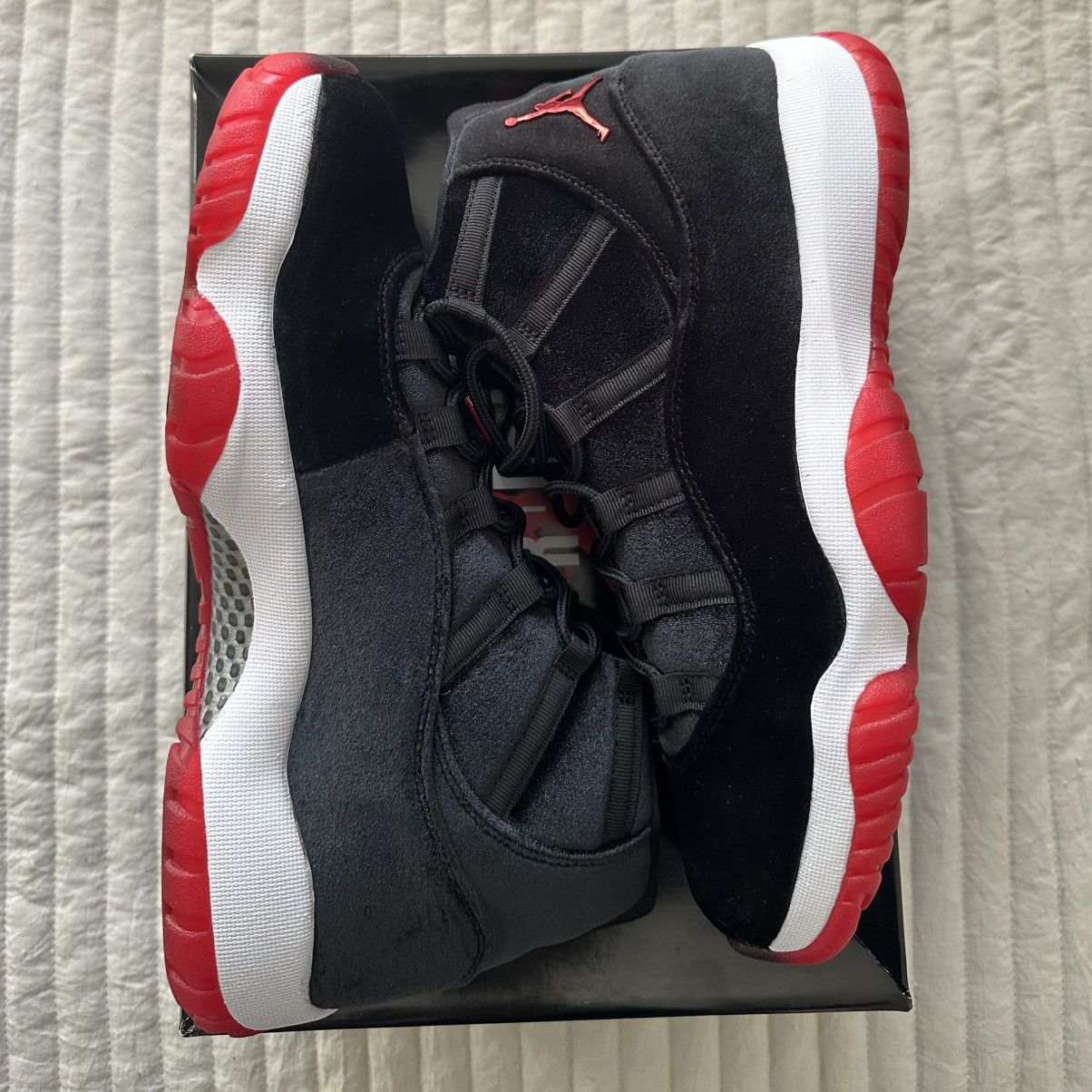 Jordan Brand Jordan 11 Retro 'Bred Velvet' 12W/10.5M Size US 10.5 / EU 43-44 - 4 Thumbnail