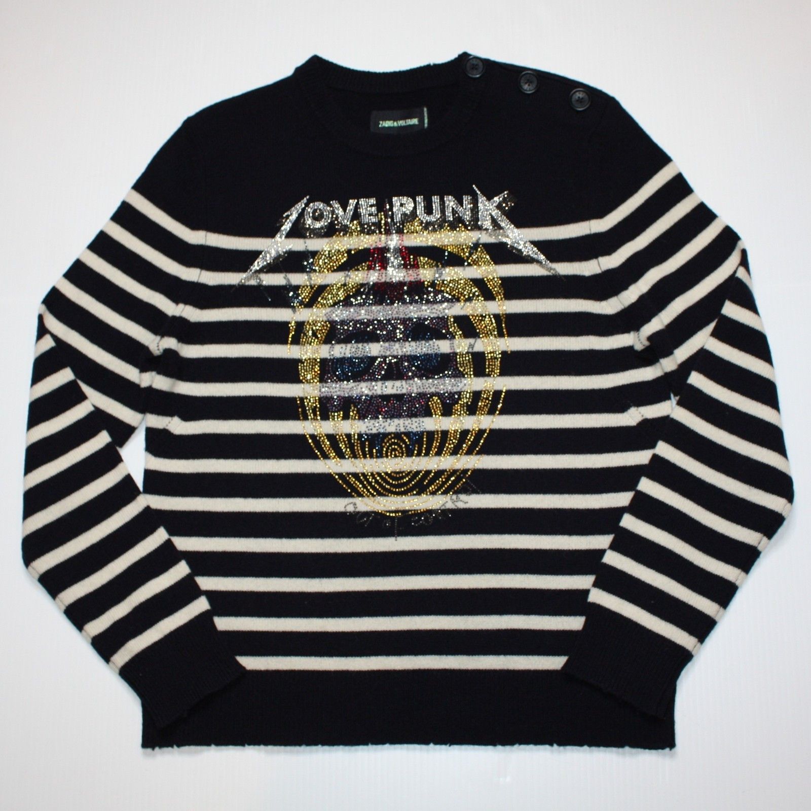 Zadig & Voltaire Jeremia MW Punk Sweater in size Small NWOT MSRP $298 Size S / US 4 / IT 40 - 6 Thumbnail