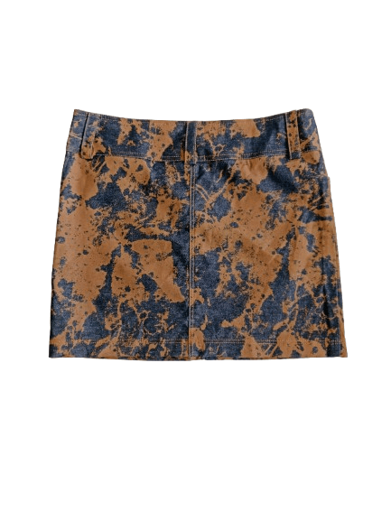 Japanese Brand Cinema Club Mini Skirts Tie Dye Style Japanese Brand Size 29" - 2 Thumbnail