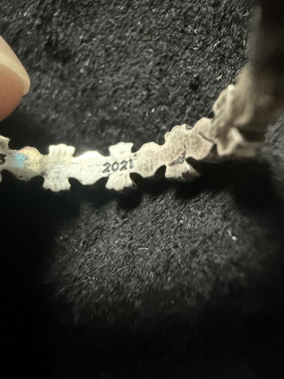 Chrome Hearts Chrome Hearts tiny e sliver ring size 9 Size ONE SIZE - 5 Thumbnail