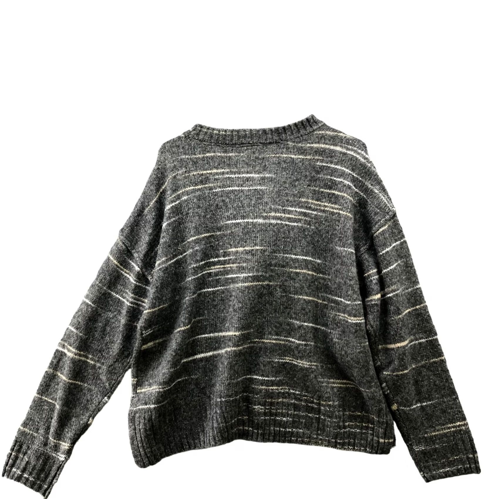 Vintage NWT A.N.A. Sweater Womens Large L Gray Crewneck Pullover Knit Stacatto Size L / US 10 / IT 46 - 2 Thumbnail