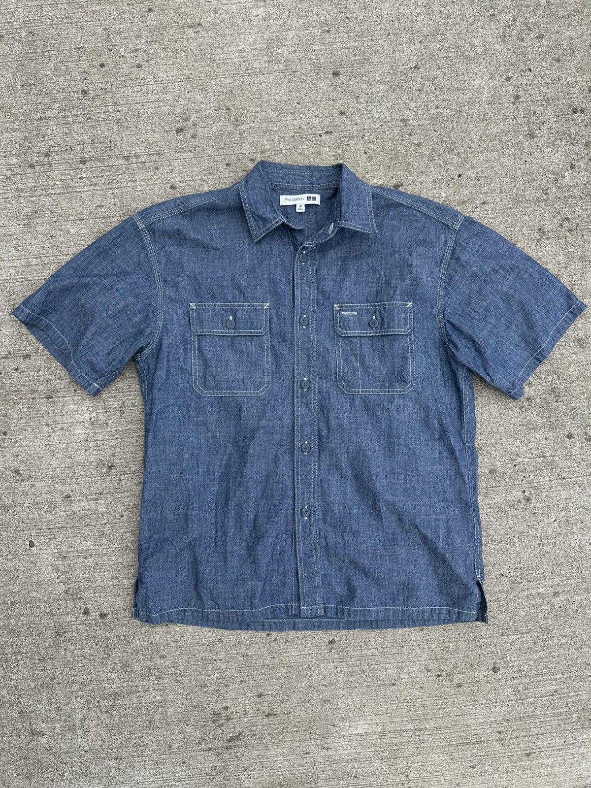 JW Anderson × Uniqlo Uniqlo JW Anderson Chambray Shirt Size US XS / EU 42 / 0 - 1 Thumbnail