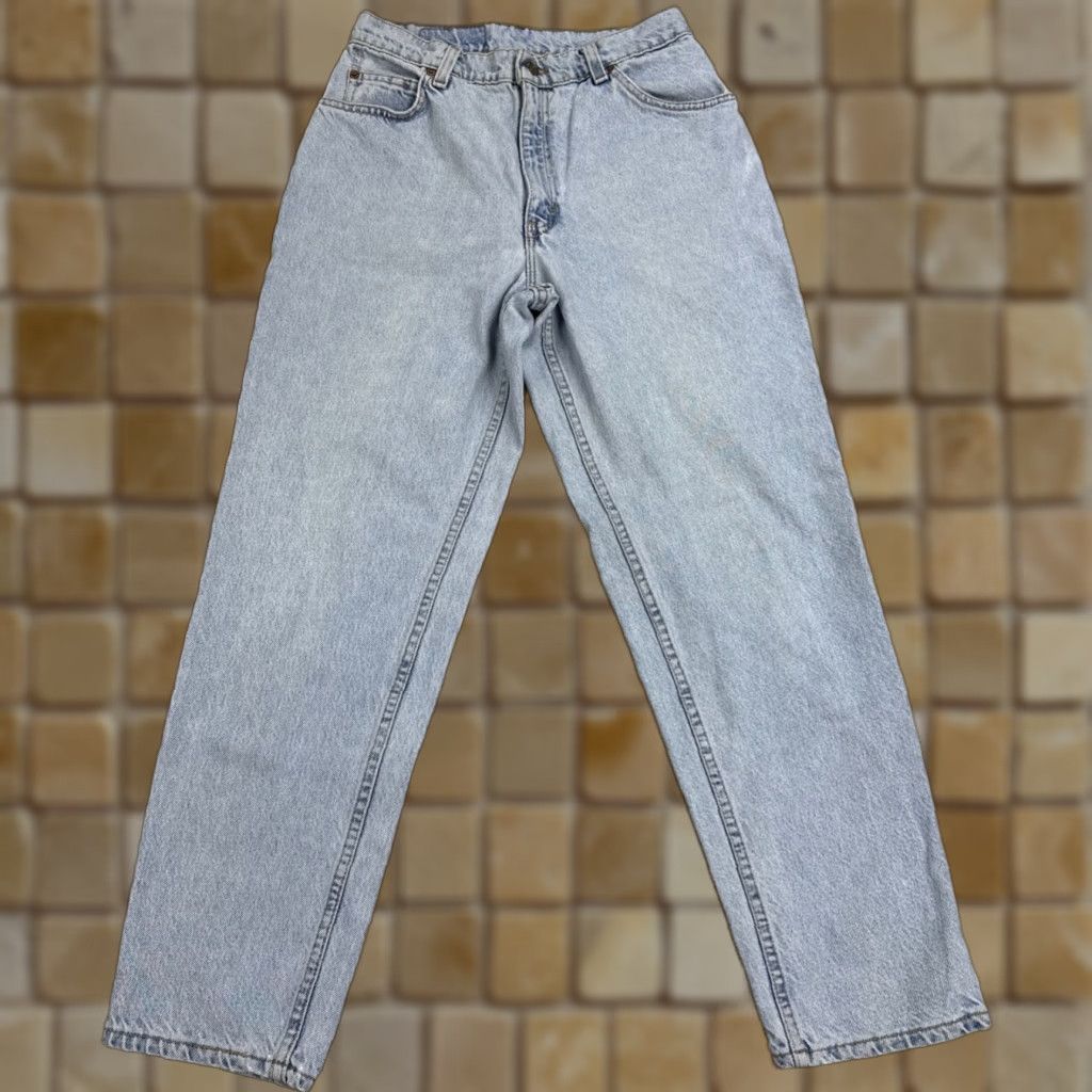 Levi's Levi’s Jeans 950 Women’s Orange Tab Relaxed Fit Tapered Leg 10 Regular Light Wash Blue 27 in Inseam Womens Jeans VyT Size 32" / US 10 / IT 46 - 1 Thumbnail