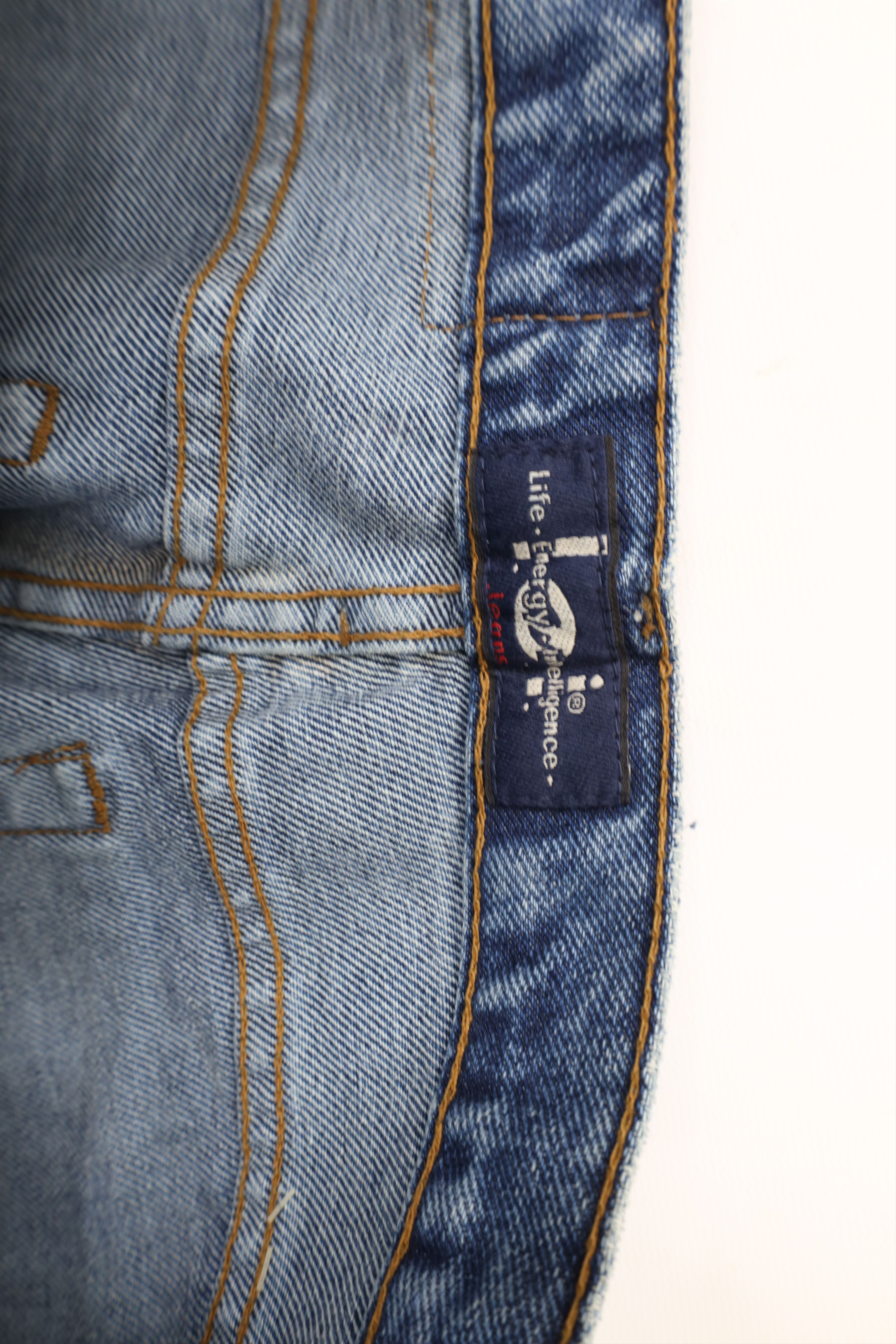 Vintage Vintage 90s Y2K Babydoll Flared Wide Leg Denim Jeans Blue Size 27" / US 4 / IT 40 - 9 Thumbnail
