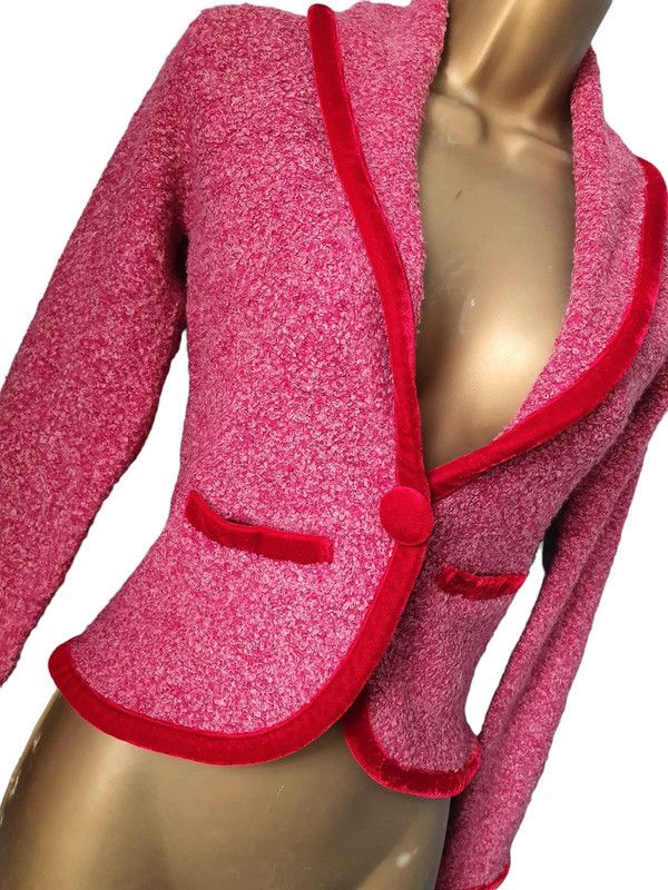Victoria's Secret Moda International / Victoria's Secret blazer XS/S Size XXS / US 00 / IT 34 - 2 Thumbnail