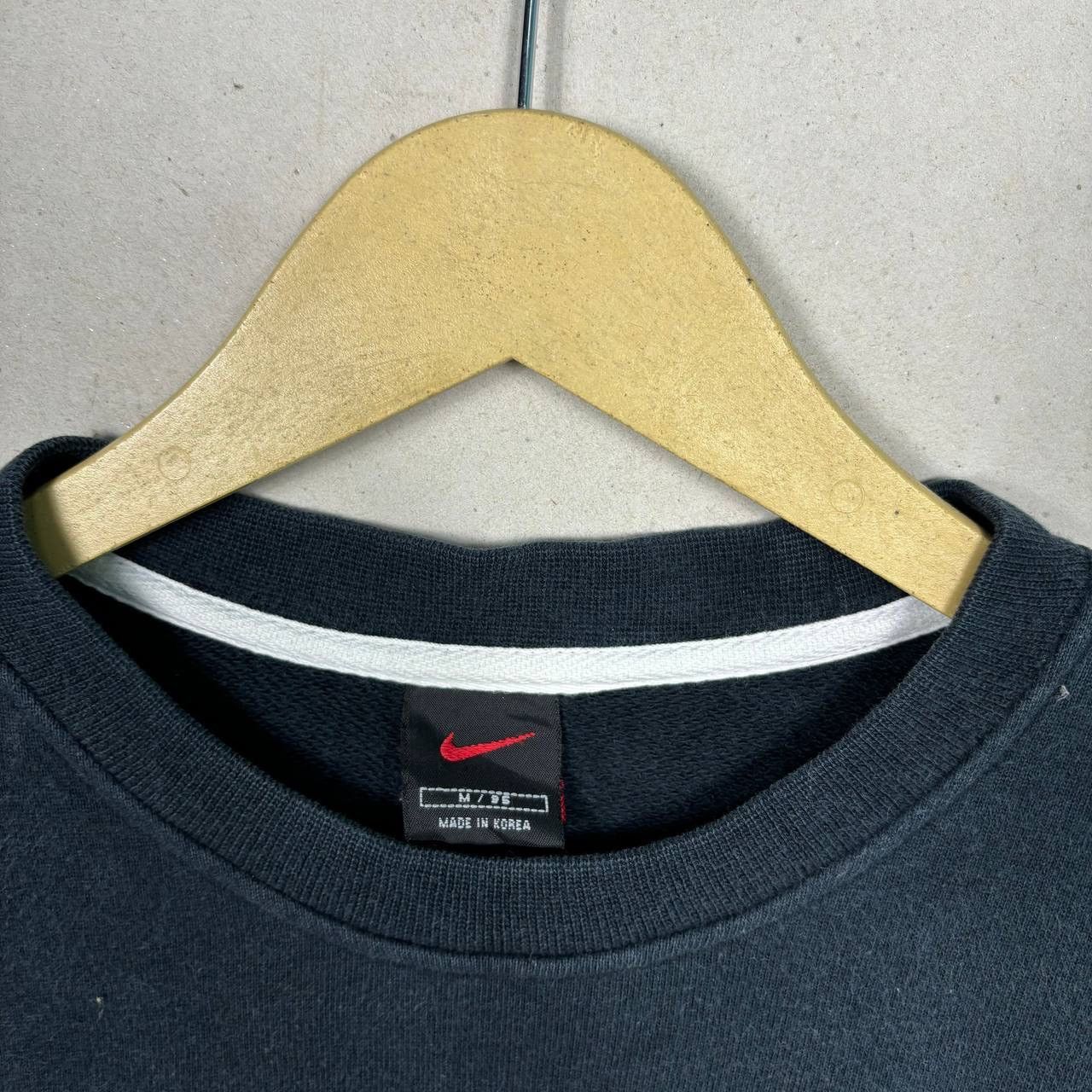 Nike Vintage Nike Sweatshirt Gray White Swoosh 90s M Size US M / EU 48-50 / 2 - 5 Thumbnail