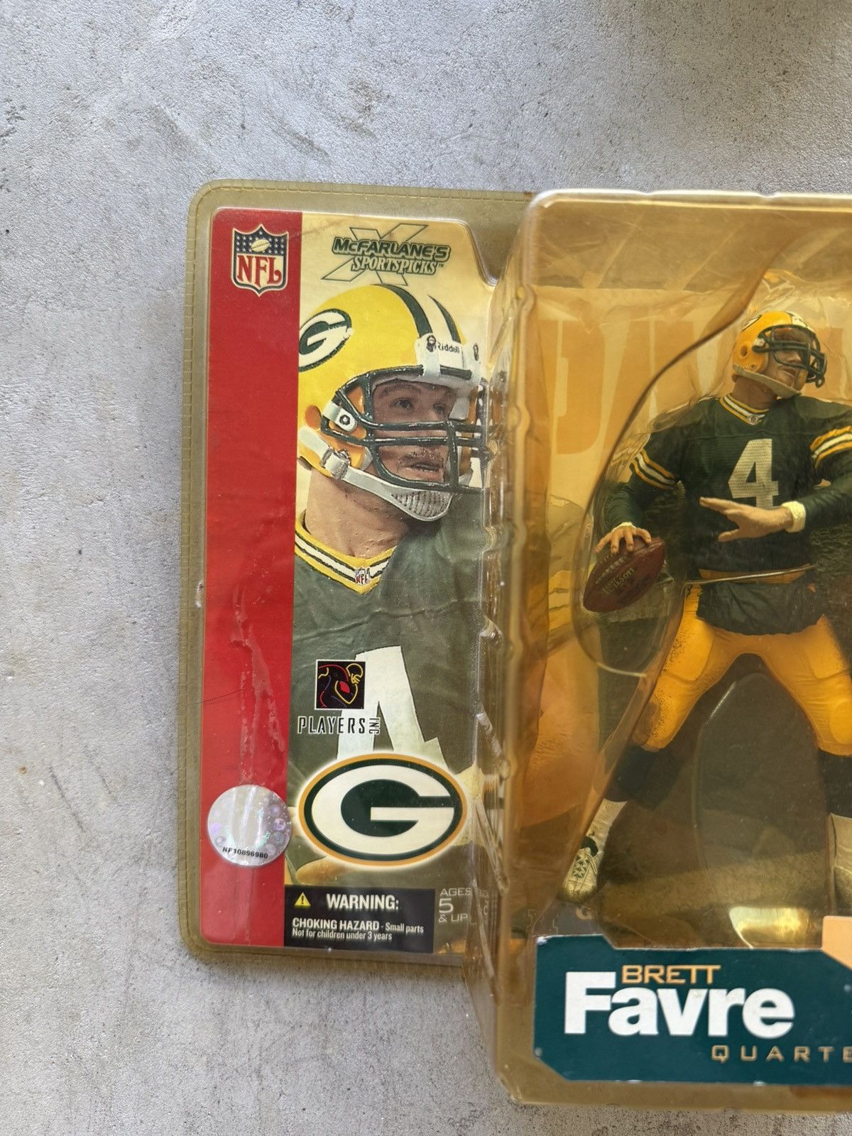 NFL Vintage NFL Brett Favre McFarlane Toys Green Action Figures Size ONE SIZE - 6 Thumbnail