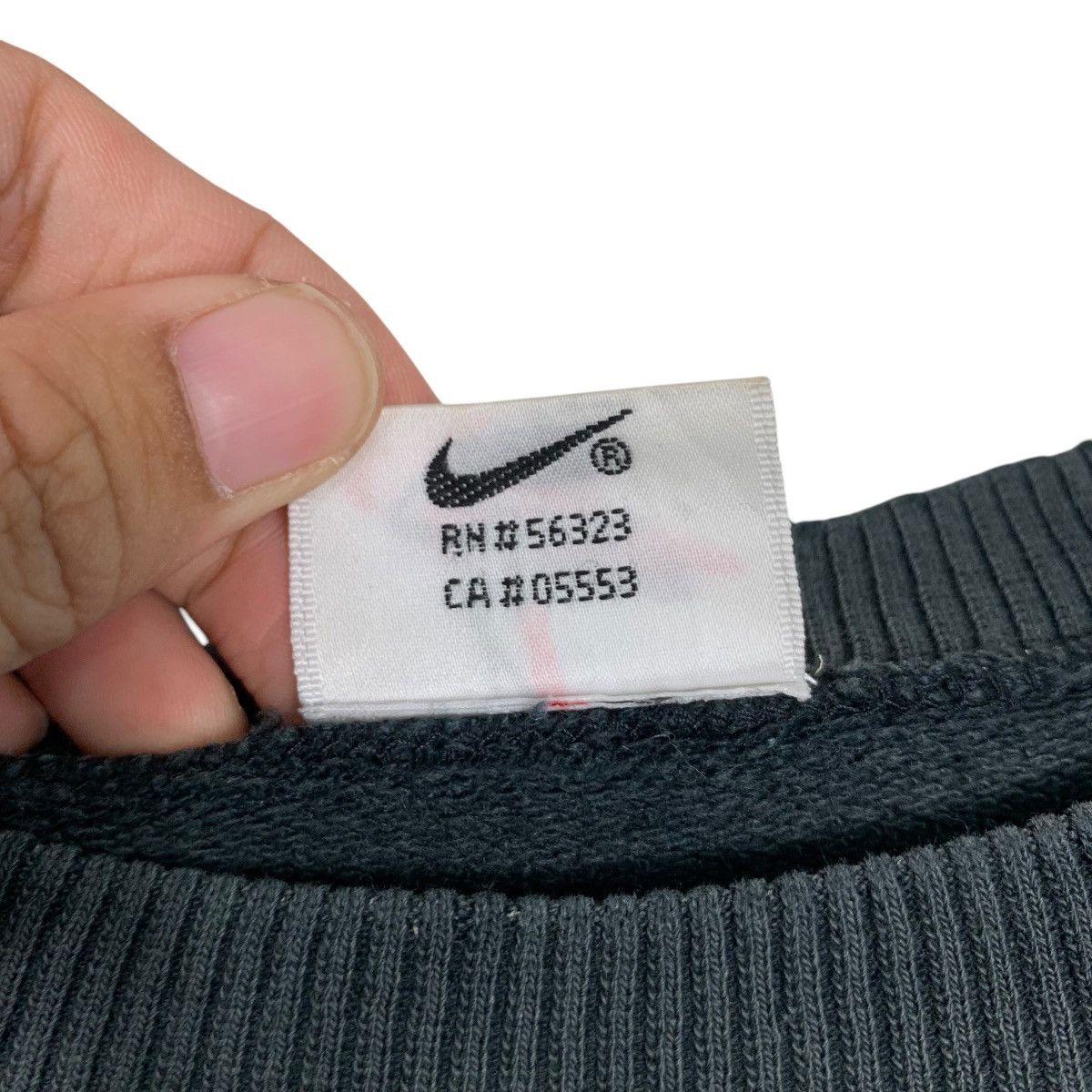 Nike NIKE Embroidery Small Swoosh Logo Sweatshirt #1629-C73 Size US S / EU 44-46 / 1 - 10 Thumbnail